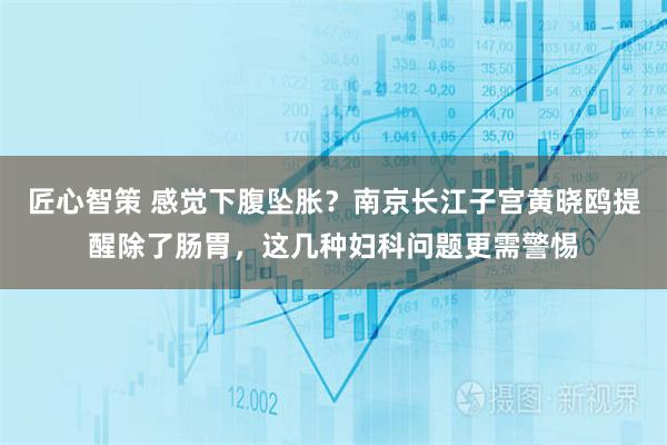 匠心智策 感觉下腹坠胀?南京长江子宫黄晓鸥提醒除了肠胃,这几种妇科问题更需警惕